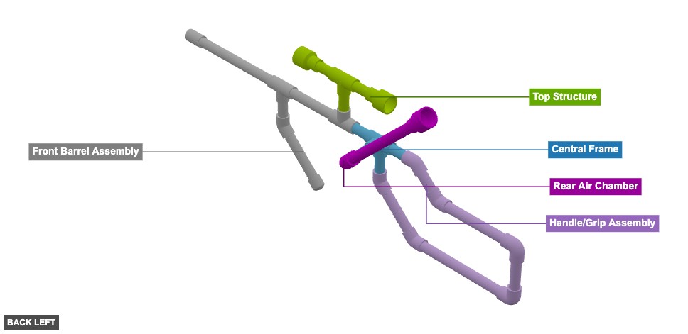 Marshmallow Air Gun 2 Free Plan And Visual Guide